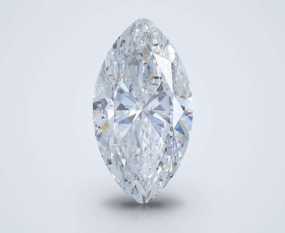 3.02 Carat Marquise Natural Diamond