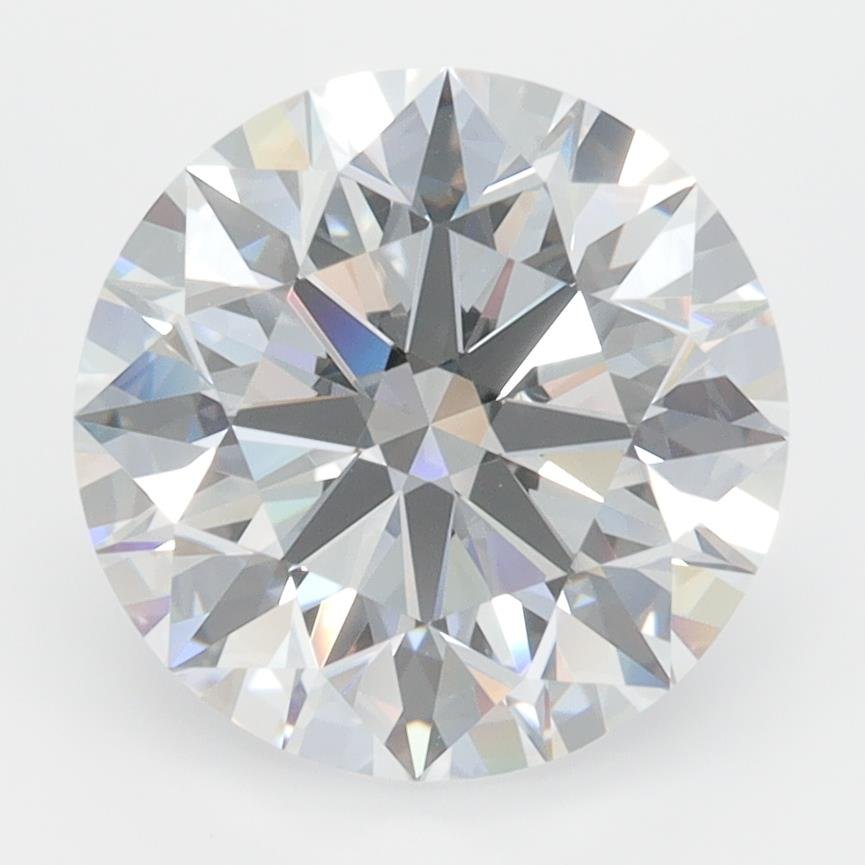 3.52ct E VVS2 Rare Carat Ideal Cut Round Lab Grown Diamond