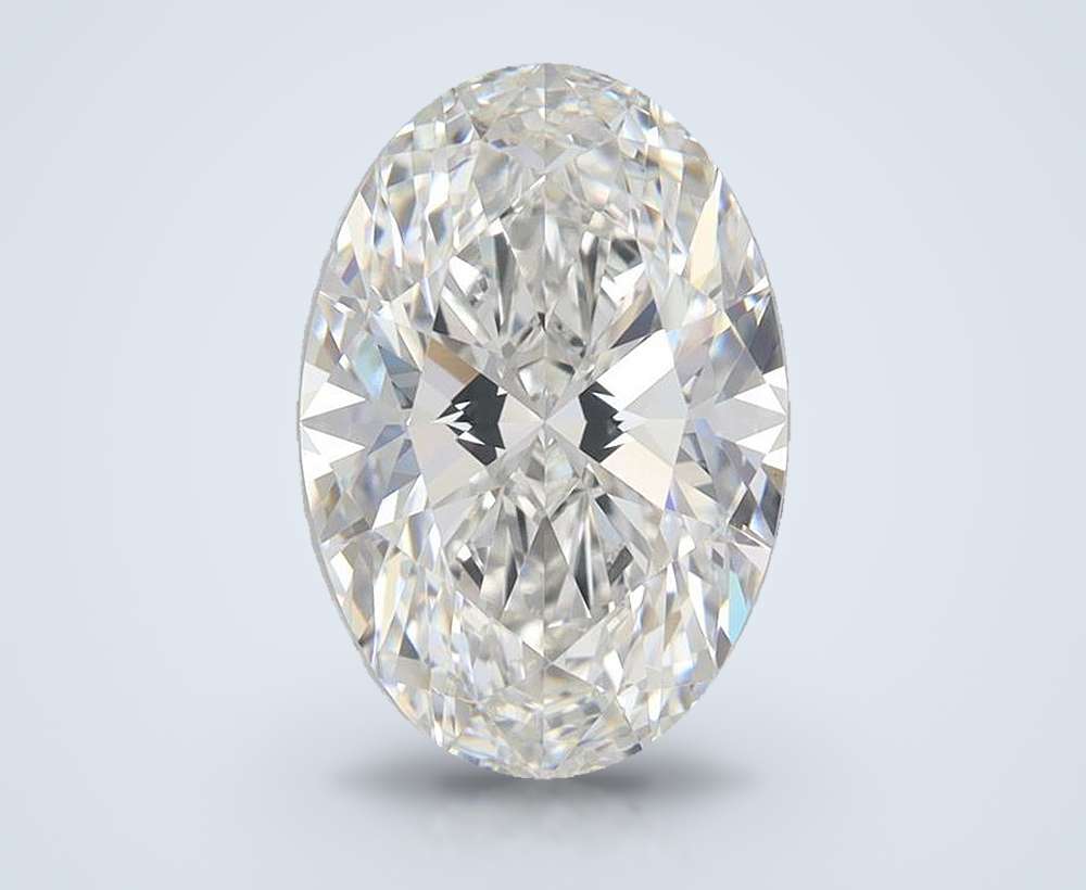 3.66 Carat Oval Lab Diamond