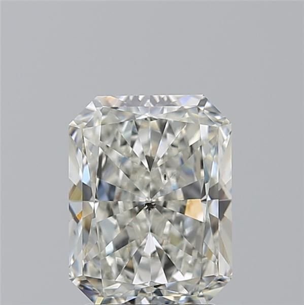 3.01ct I SI2 Rare Carat Ideal Cut Radiant Diamond