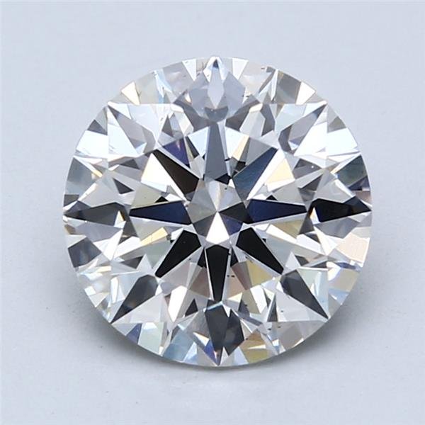 2.59ct G SI1 Rare Carat Ideal Cut Round Lab Grown Diamond