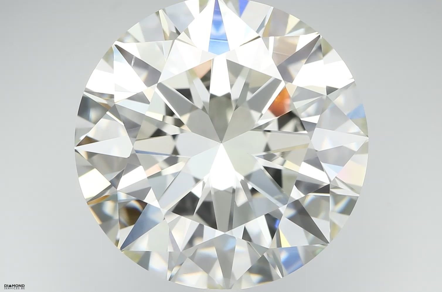 7.02ct K VS2 Rare Carat Ideal Cut Round Diamond