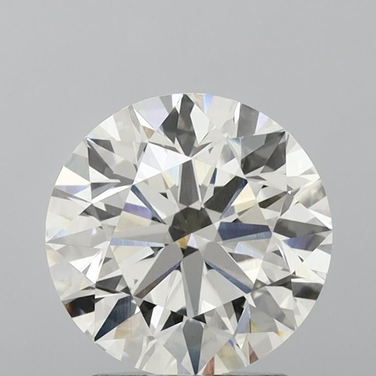 2.87ct I VS2 Excellent Cut Round Lab Grown Diamond