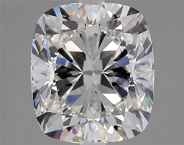 3.48ct H VS1 Rare Carat Ideal Cut Cushion Lab Grown Diamond