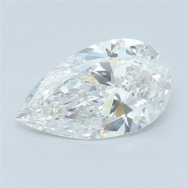 2.52ct E VS2 Rare Carat Ideal Cut Pear Lab Grown Diamond
