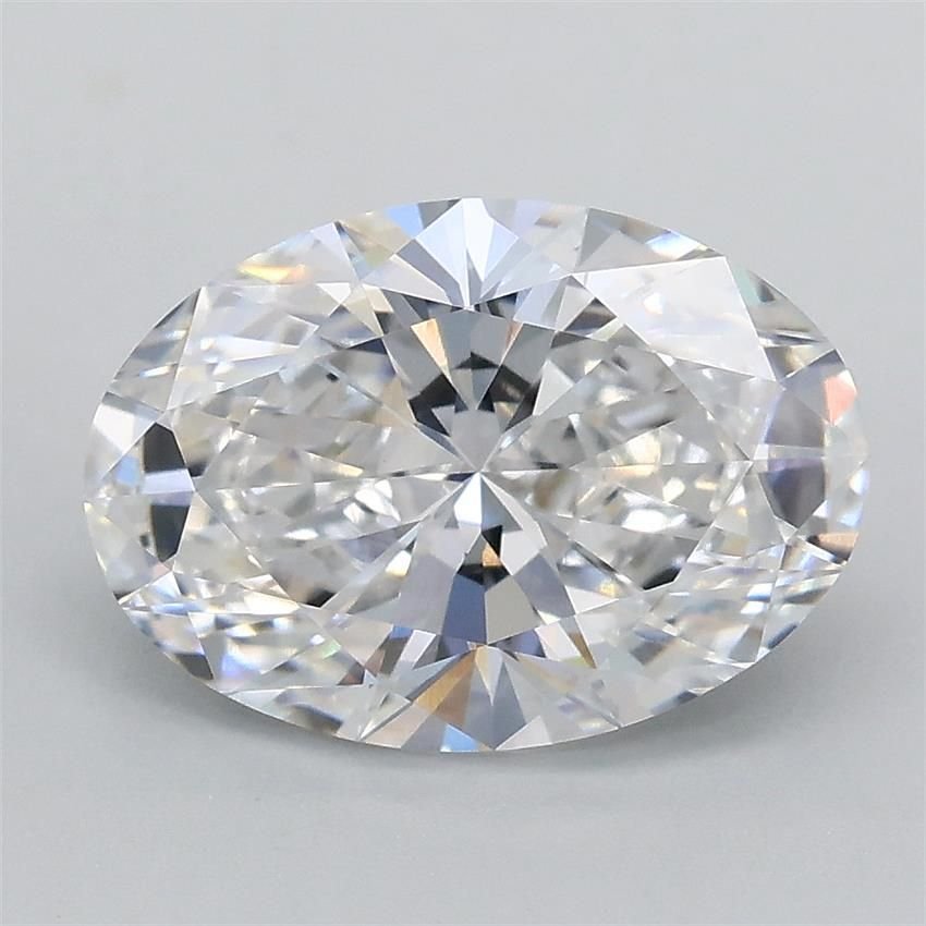 2.07ct E VVS2 Rare Carat Ideal Cut Oval Lab Grown Diamond