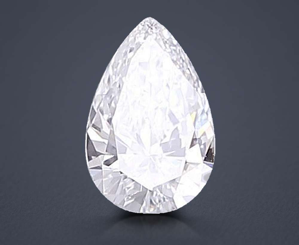 0.40 Carat Pear Lab Diamond