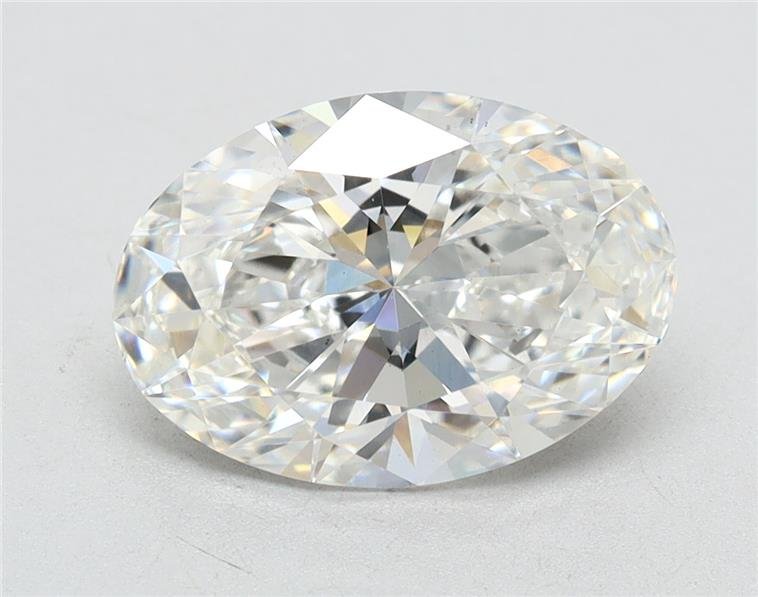 2.05ct E VS1 Rare Carat Ideal Cut Oval Lab Grown Diamond