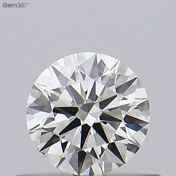 0.36ct K VVS1 Rare Carat Ideal Cut Round Diamond