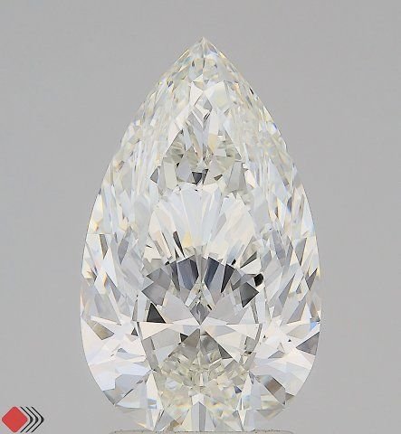 3.01 Carat Pear Natural Diamond