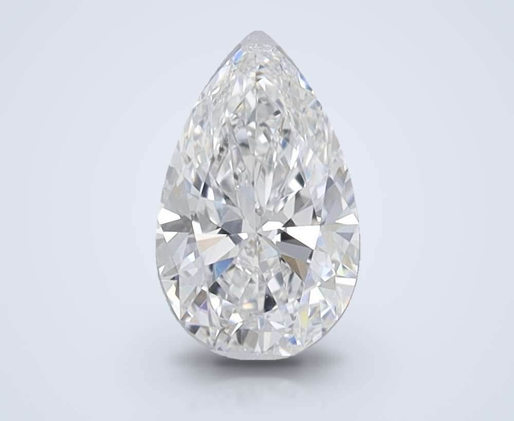 0.50 Carat Pear Lab Diamond