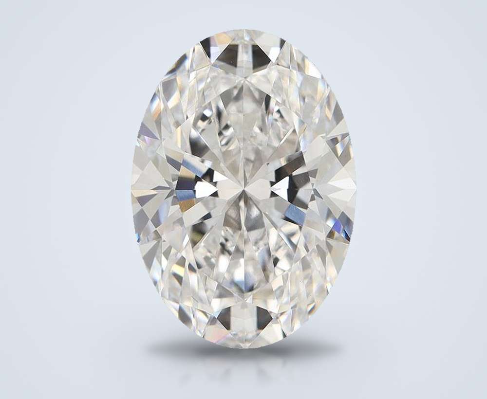 7.31 Carat Oval Lab Diamond