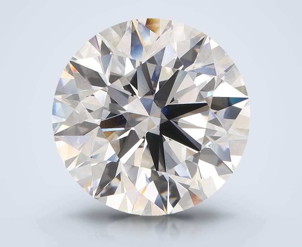 7.71 Carat Round Lab Diamond