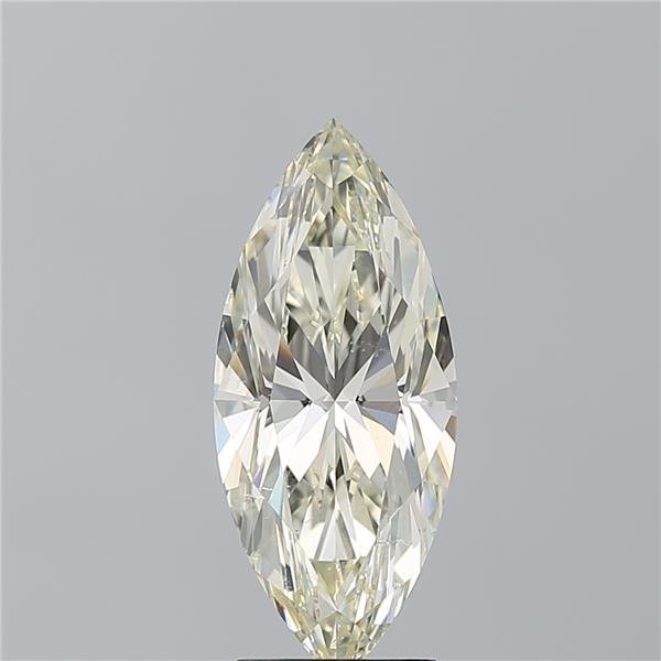 3.18ct K SI1 Rare Carat Ideal Cut Marquise Diamond