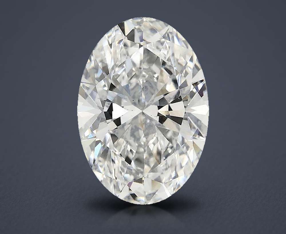 2.86 Carat Oval Lab Diamond