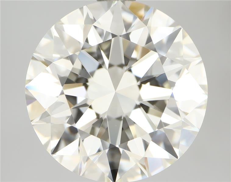 3.53ct I VVS2 Rare Carat Ideal Cut Round Diamond