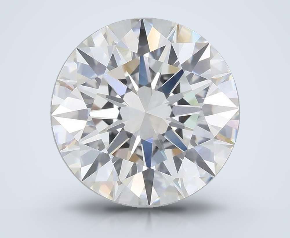 6.03 Carat Round Lab Diamond