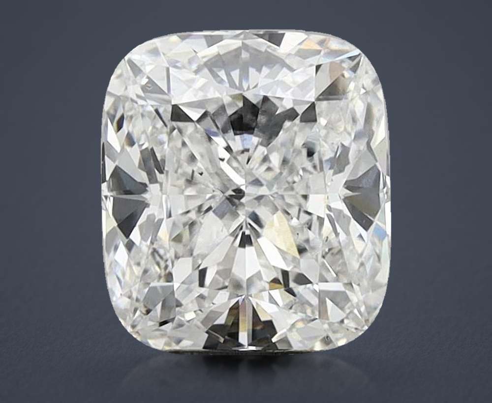 6.12 Carat Cushion Lab Diamond