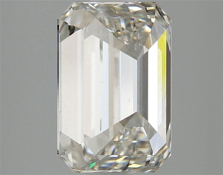 3.07ct H VS2 Excellent Cut Emerald Lab Grown Diamond