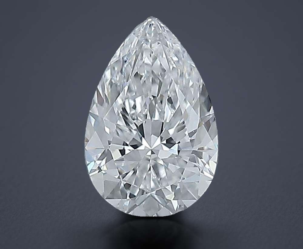0.80 Carat Pear Natural Diamond
