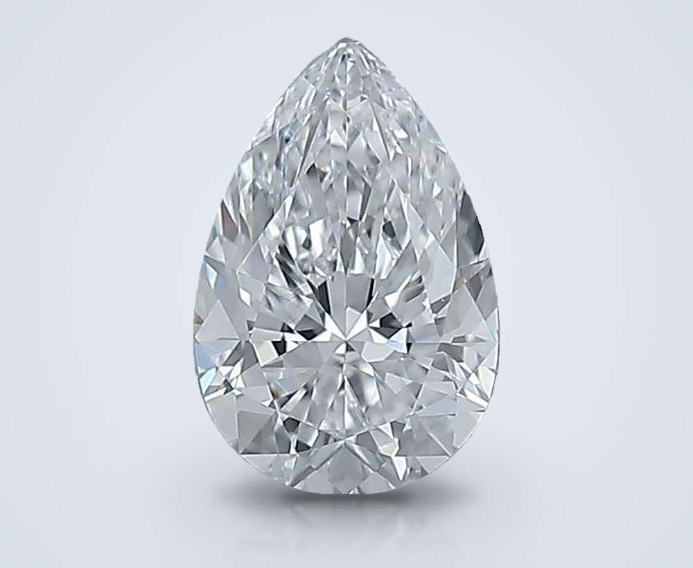 0.80 Carat Pear Natural Diamond