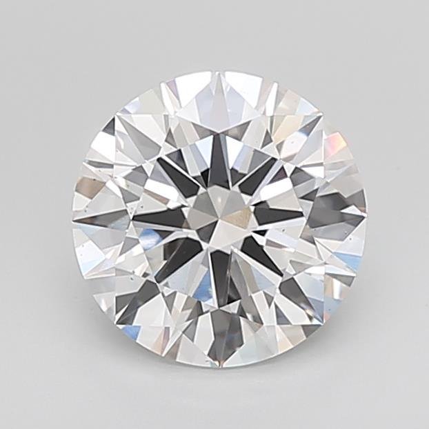 3.01ct D VS2 Rare Carat Ideal Cut Round Lab Grown Diamond