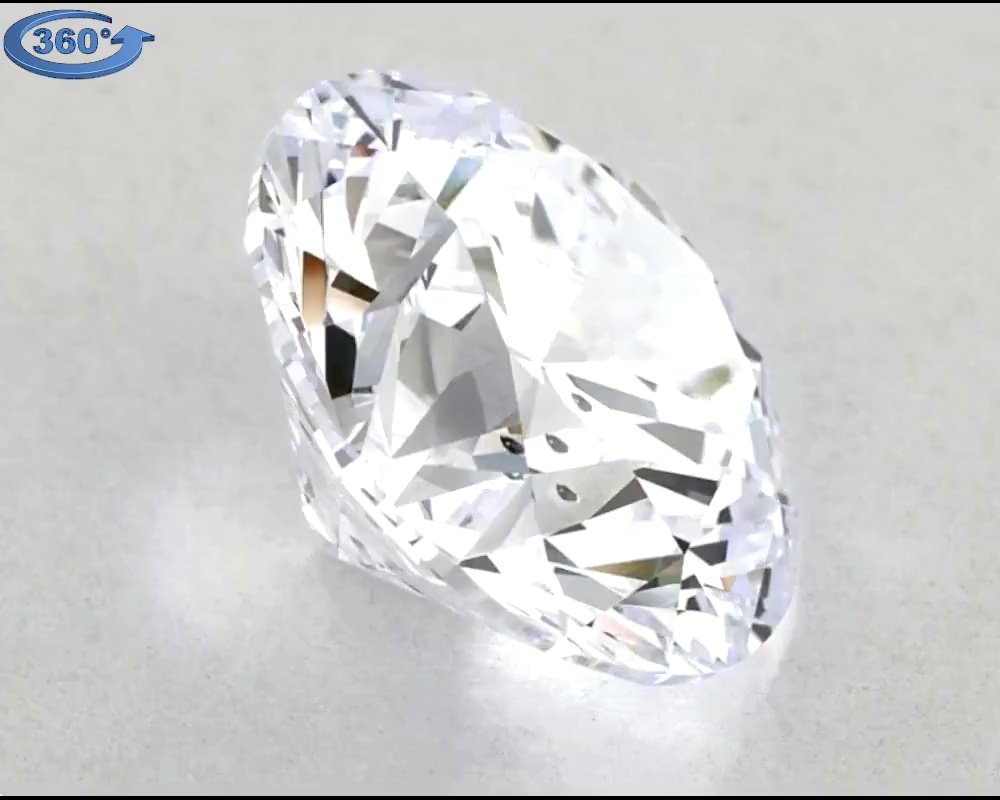 5.12ct J SI2 Rare Carat Ideal Cut Round Diamond