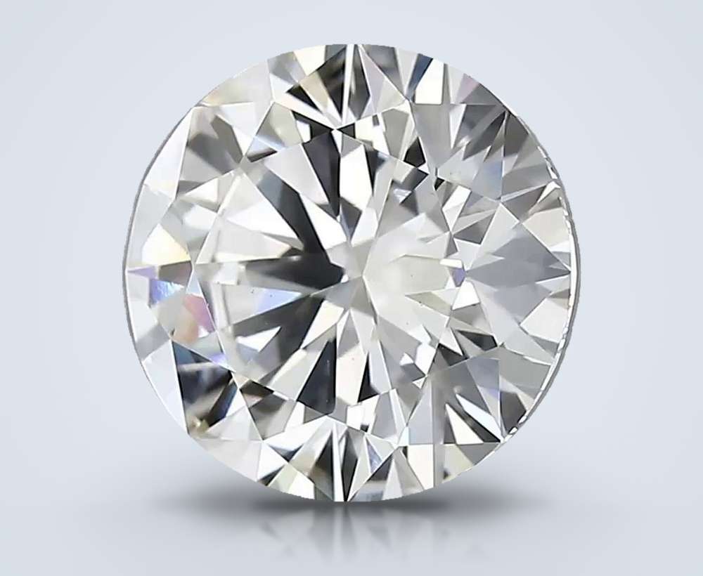 4.53 Carat Round Lab Diamond