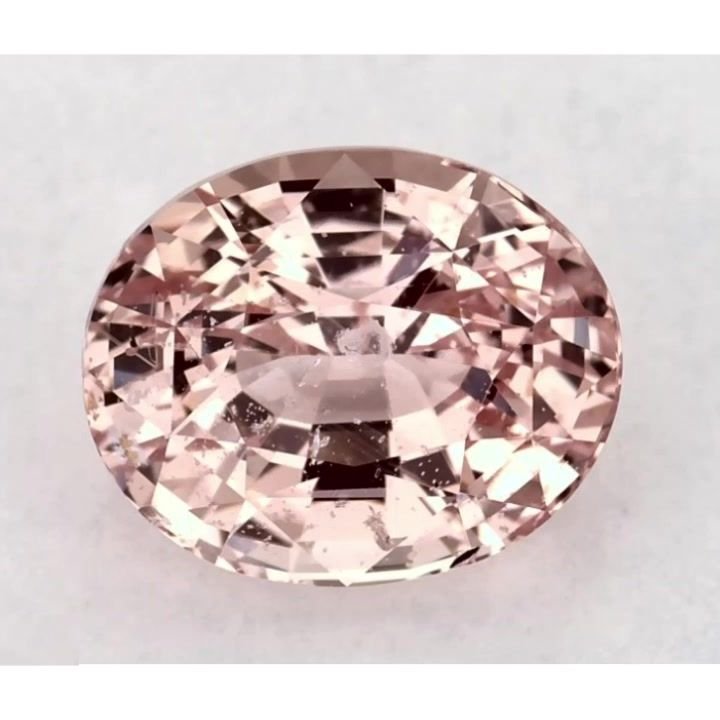 2.12 Carat Pink Oval Sapphire