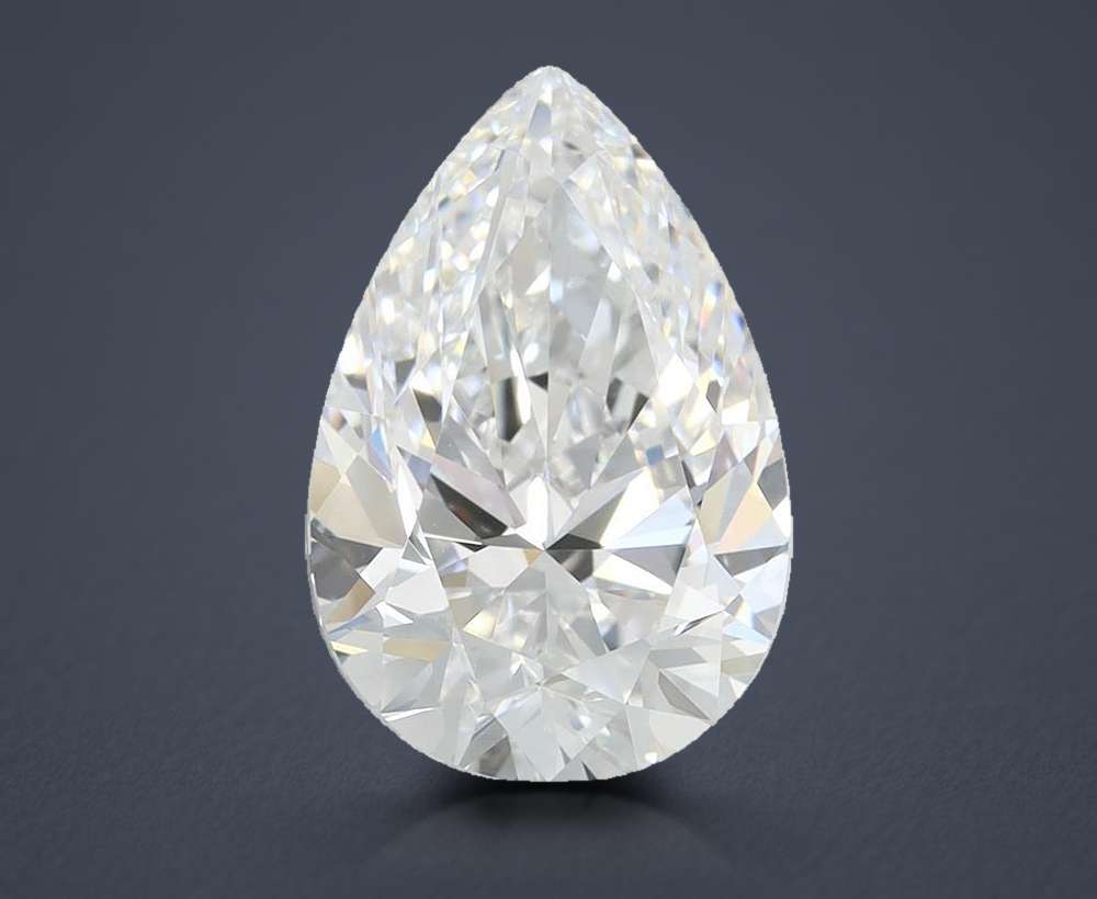 3.10 Carat Pear Lab Diamond