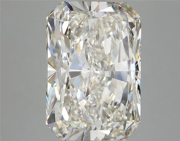 5.13ct I VS1 Rare Carat Ideal Cut Radiant Lab Grown Diamond