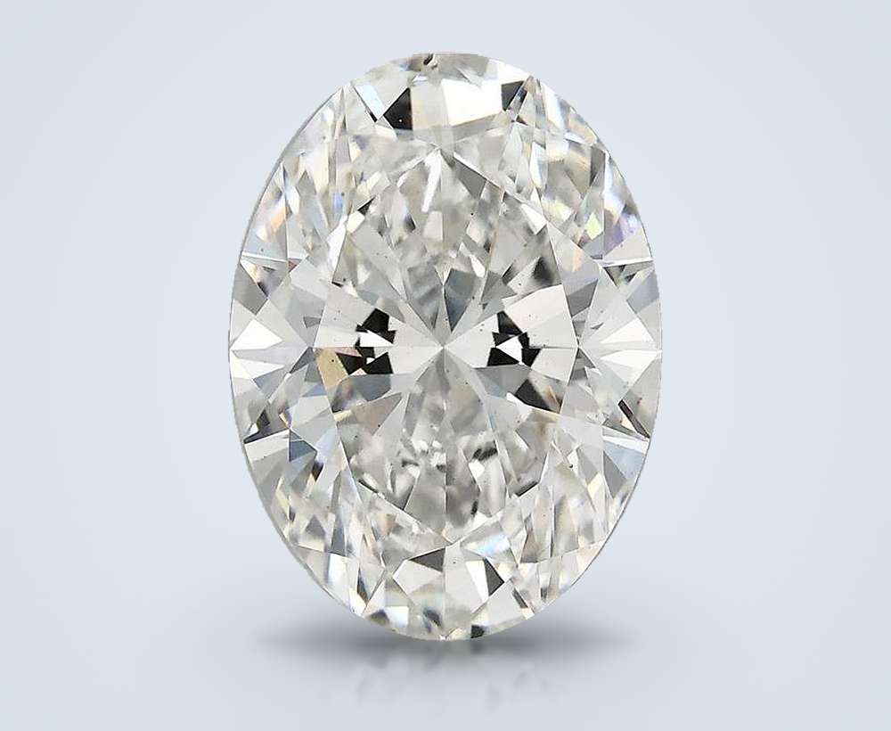 4.10 Carat Oval Lab Diamond