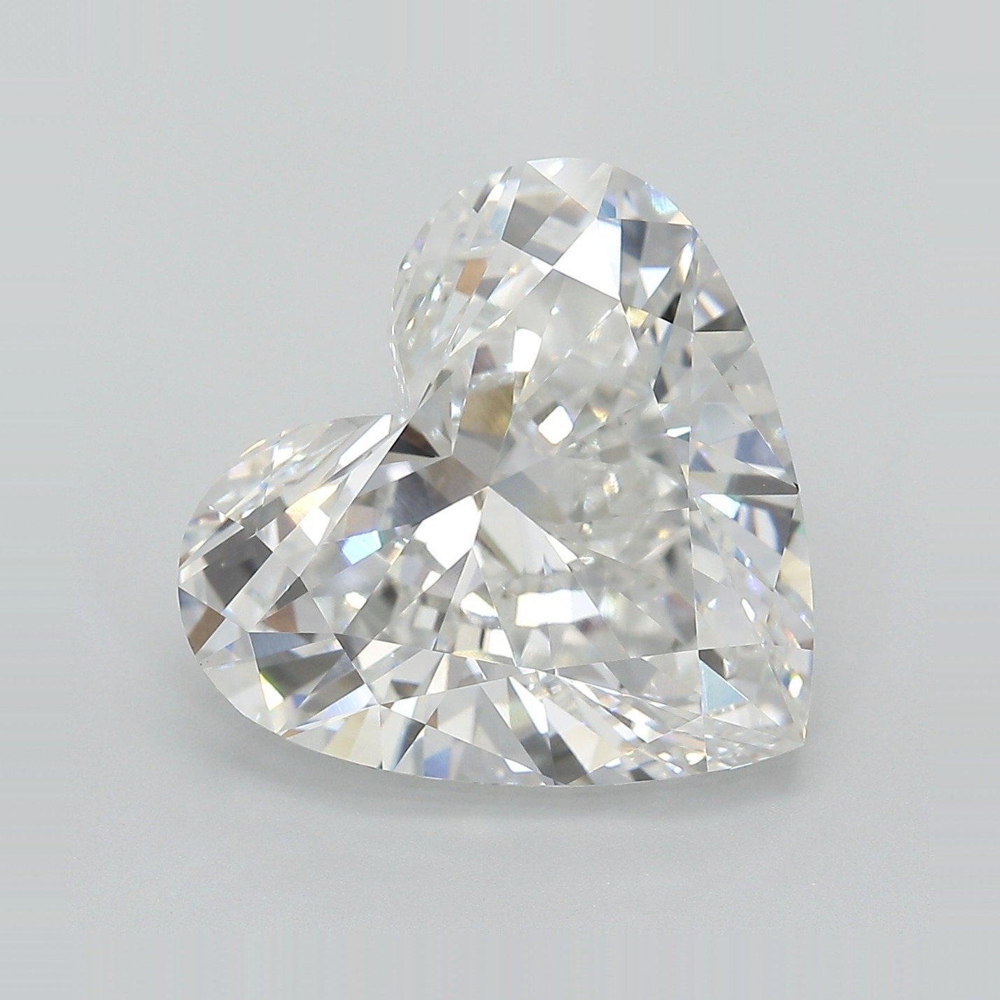 10.09ct F VVS2 Very Good Cut Heart Lab Grown Diamond