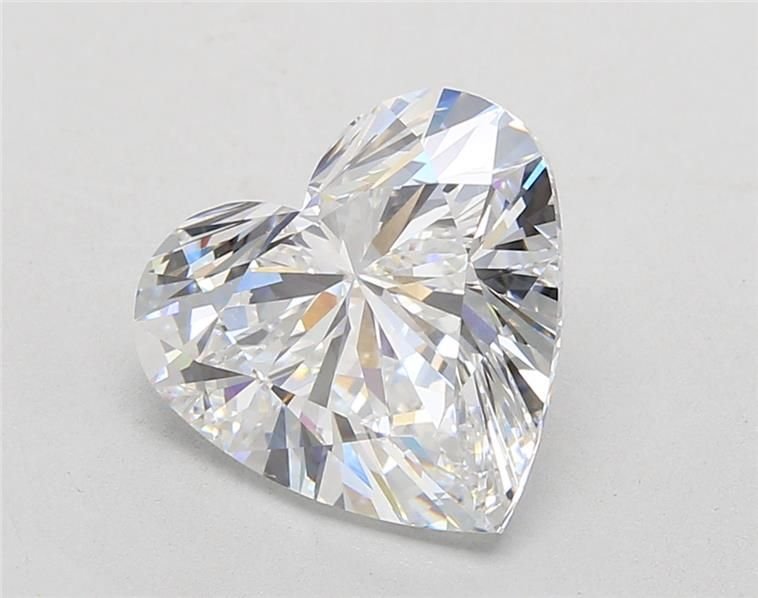 4.01ct D VS1 Rare Carat Ideal Cut Heart Lab Grown Diamond