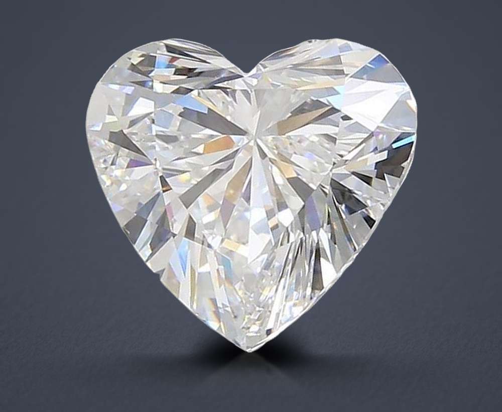 4.01 Carat Heart Lab Diamond