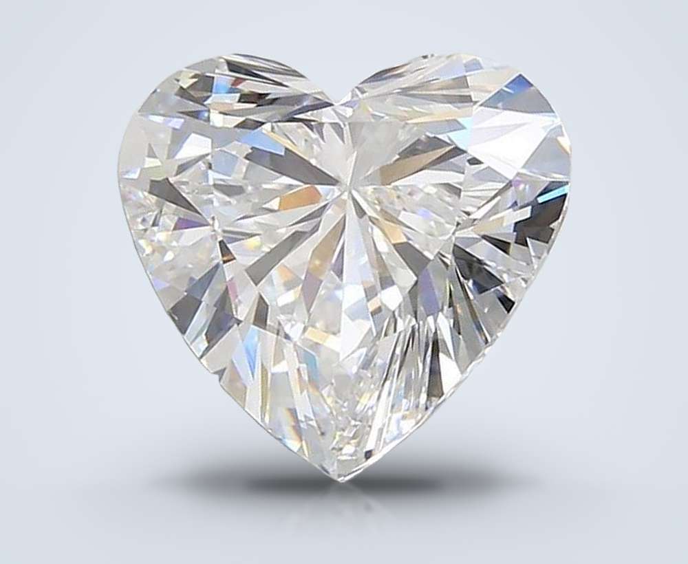 4.01 Carat Heart Lab Diamond