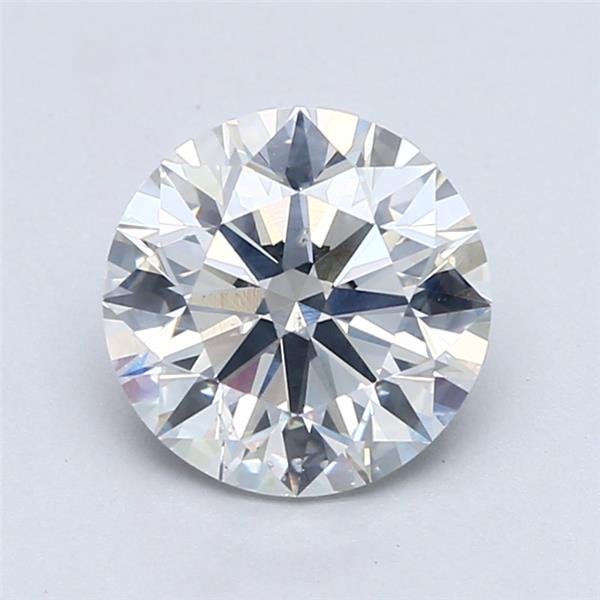 2.20ct F SI2 Rare Carat Ideal Cut Round Diamond