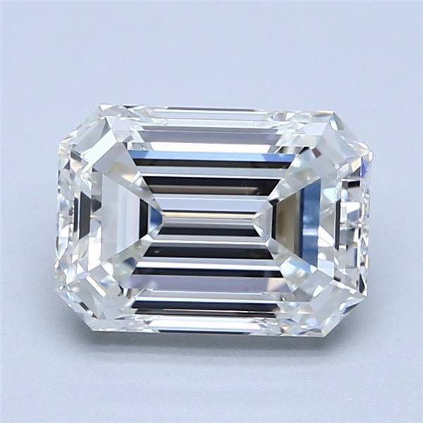 2.02ct I VS2 Rare Carat Ideal Cut Emerald Diamond