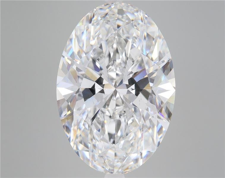 12.59ct E VS2 Rare Carat Ideal Cut Oval Lab Grown Diamond