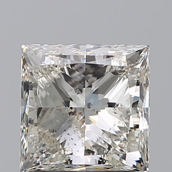 2.00ct K SI2 Rare Carat Ideal Cut Princess Diamond