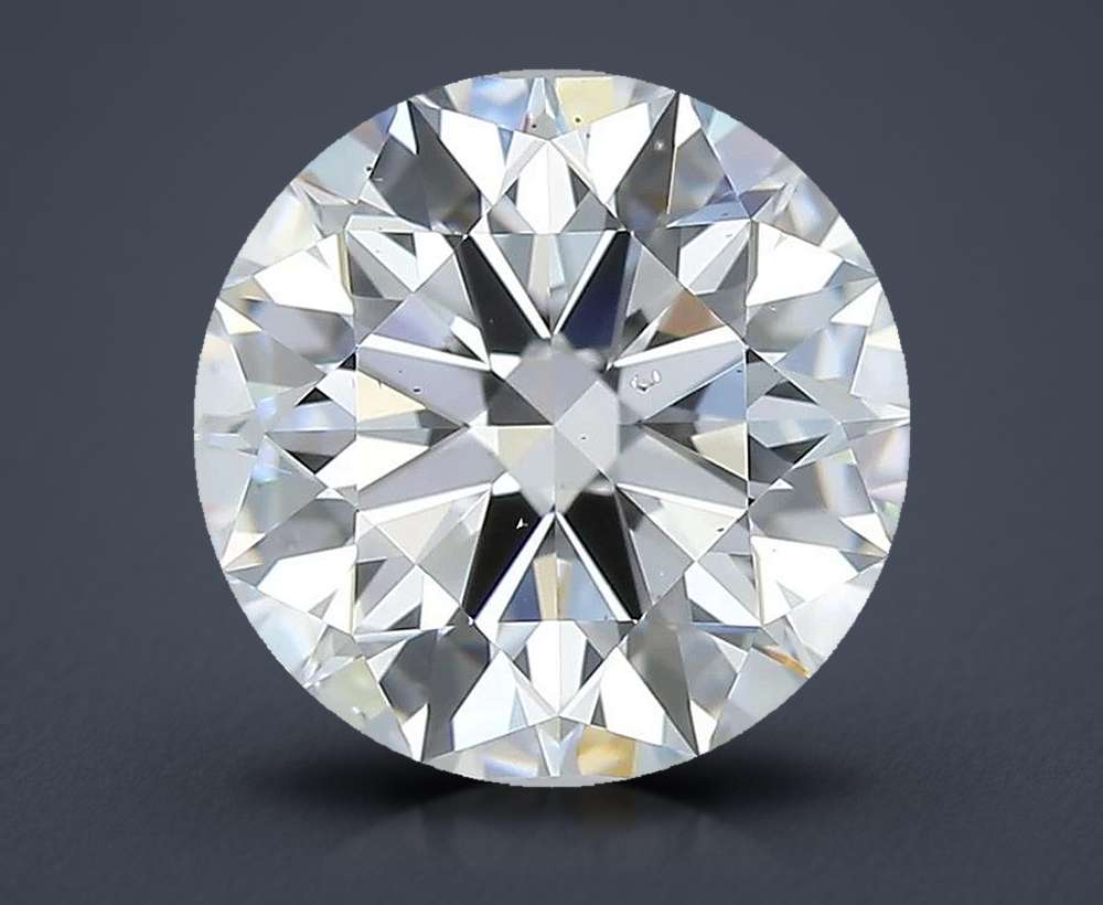 2.06 Carat Round Natural Diamond
