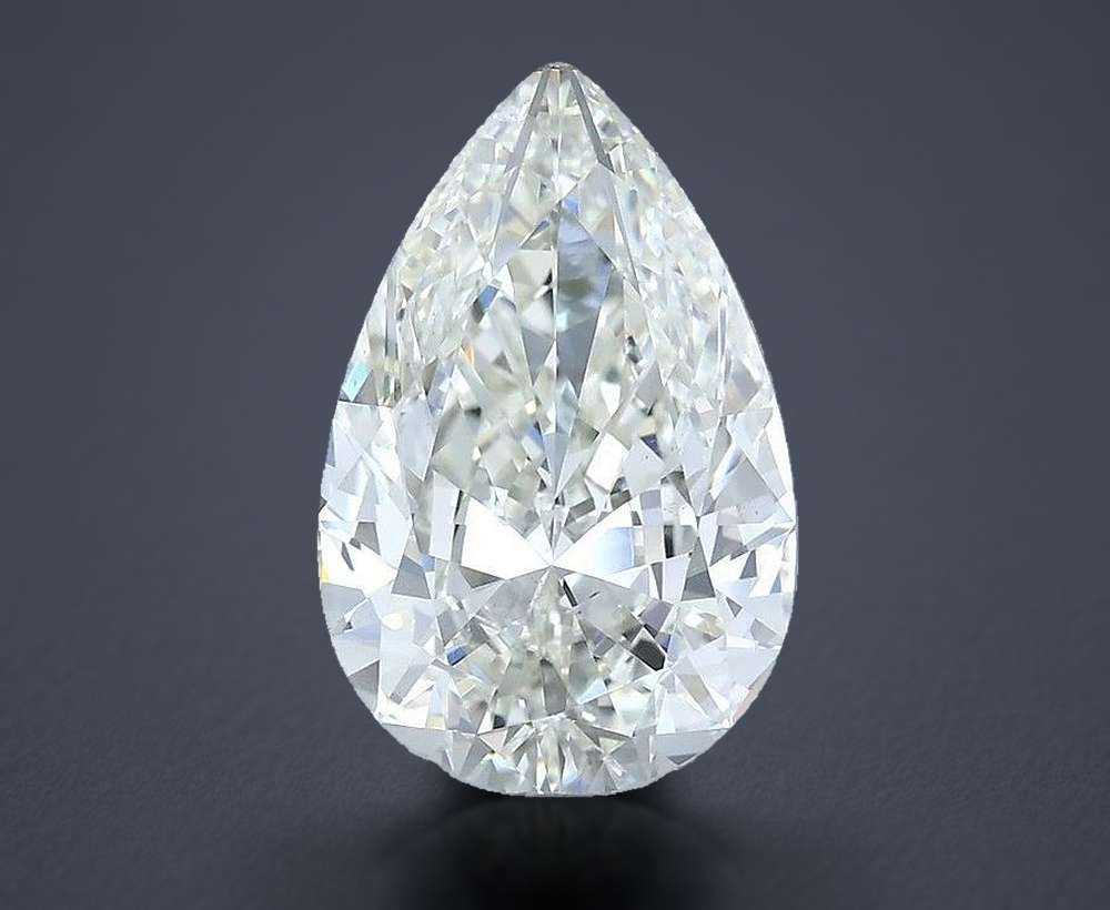 2.50 Carat Pear Natural Diamond