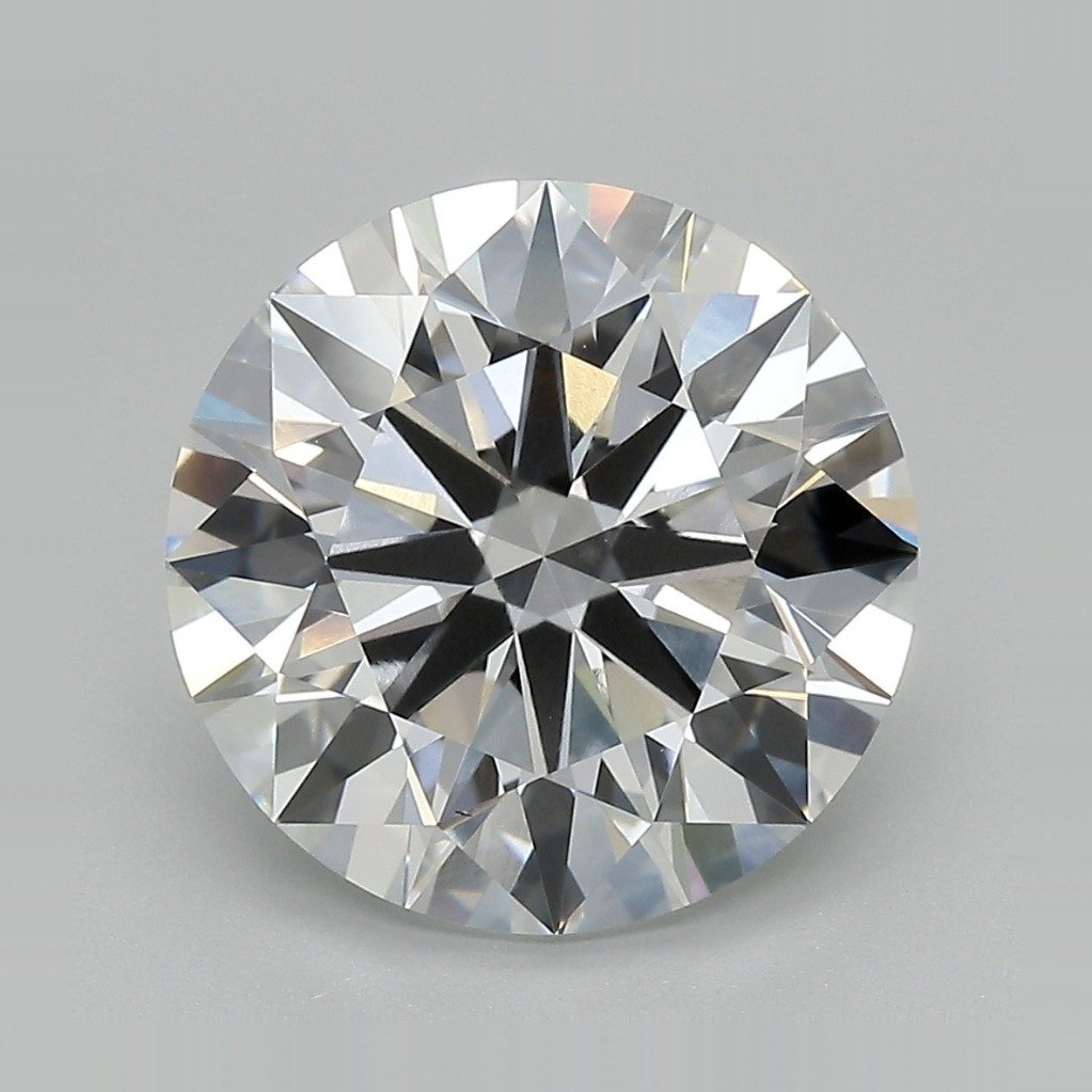 5.54ct D VVS2 Rare Carat Ideal Cut Round Lab Grown Diamond