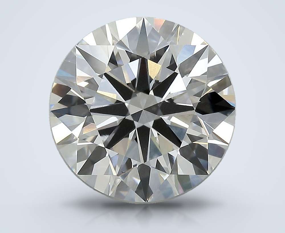 5.54 Carat Round Lab Diamond