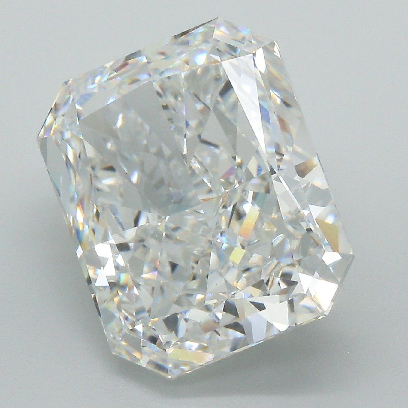 14.36ct F VVS2 Rare Carat Ideal Cut Radiant Lab Grown Diamond