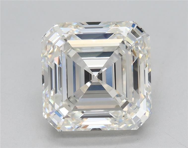 3.01ct H VVS2 Rare Carat Ideal Cut Asscher Lab Grown Diamond