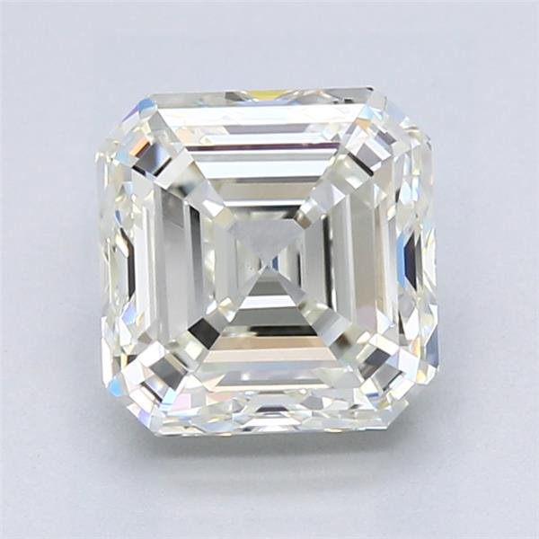 2.50ct K VVS2 Rare Carat Ideal Cut Asscher Diamond