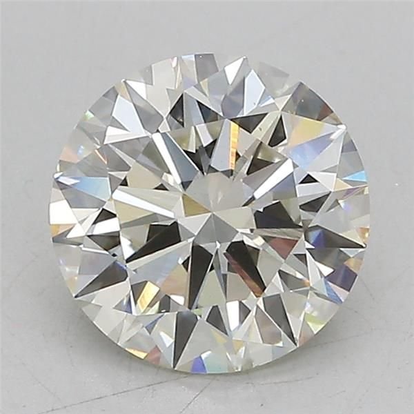 2.10ct I VS2 Excellent Cut Round Lab Grown Diamond