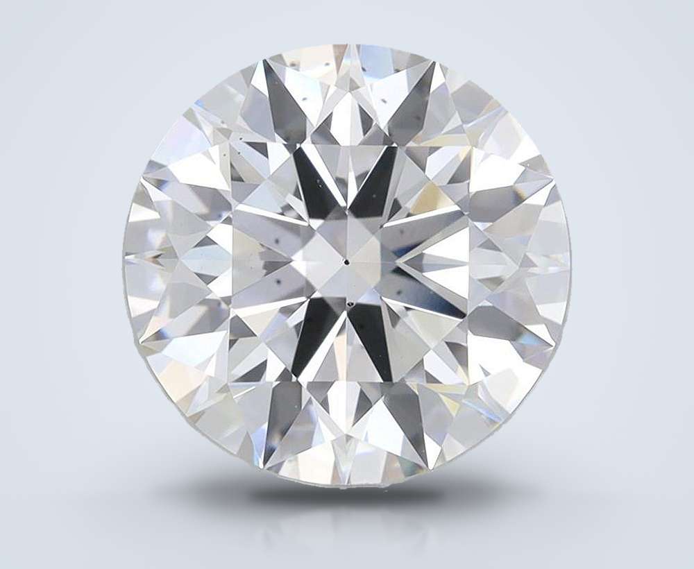 4.31 Carat Round Lab Diamond