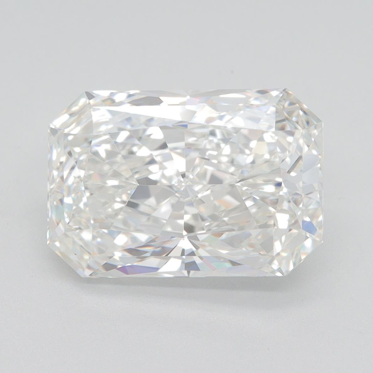 4.01ct H VVS2 Rare Carat Ideal Cut Radiant Lab Grown Diamond